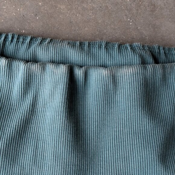 Free People Movement Teal Green High Rise Full Length Leggings large - Picture 4 of 8